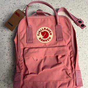 Fjallraven Kanken Pink Backpack Mini